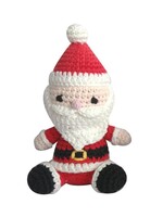 Crochet Dimple Rattle Santa