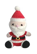 Zubels Santa Crochet Dimple Rattle