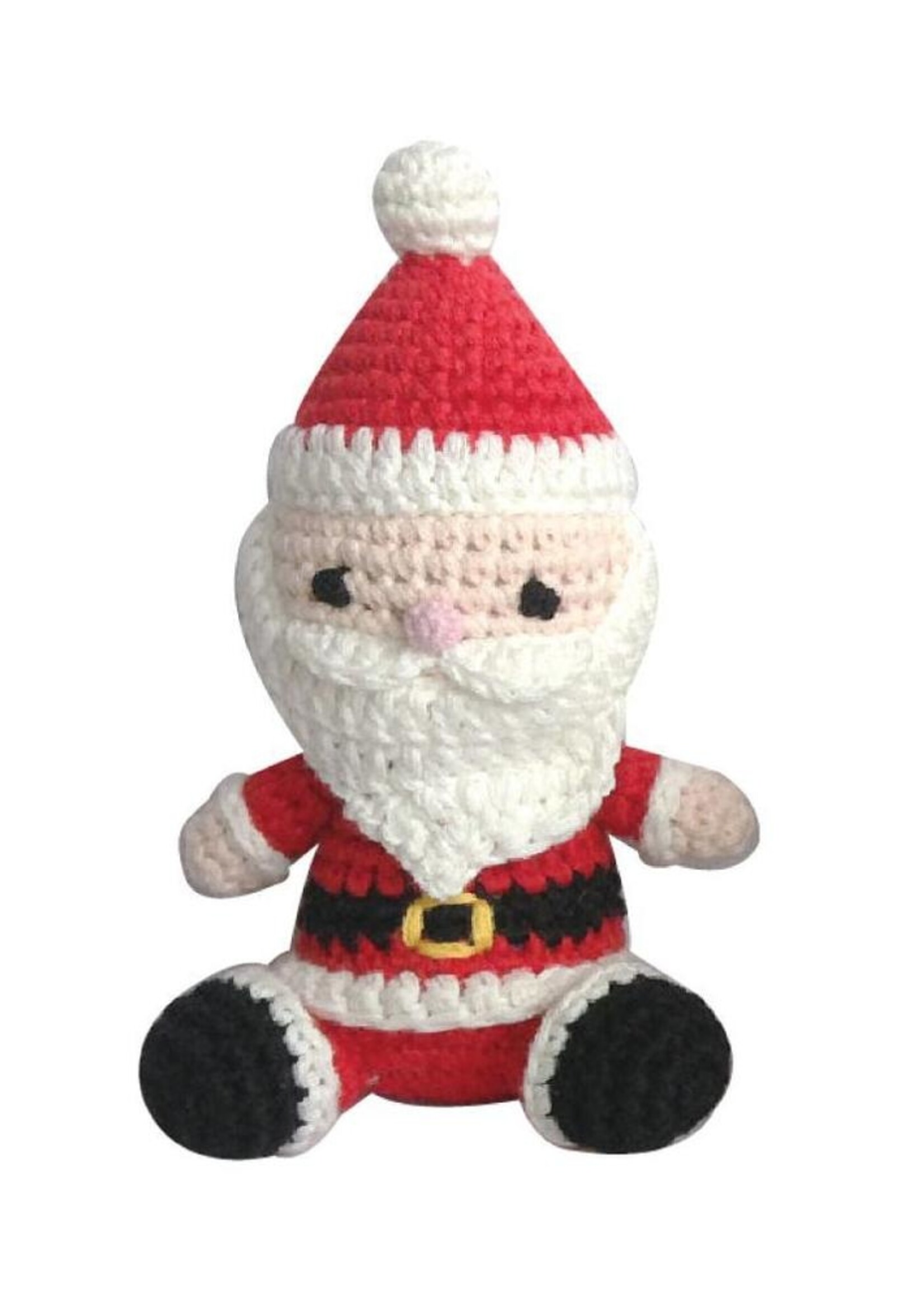 Santa Crochet Dimple Rattle