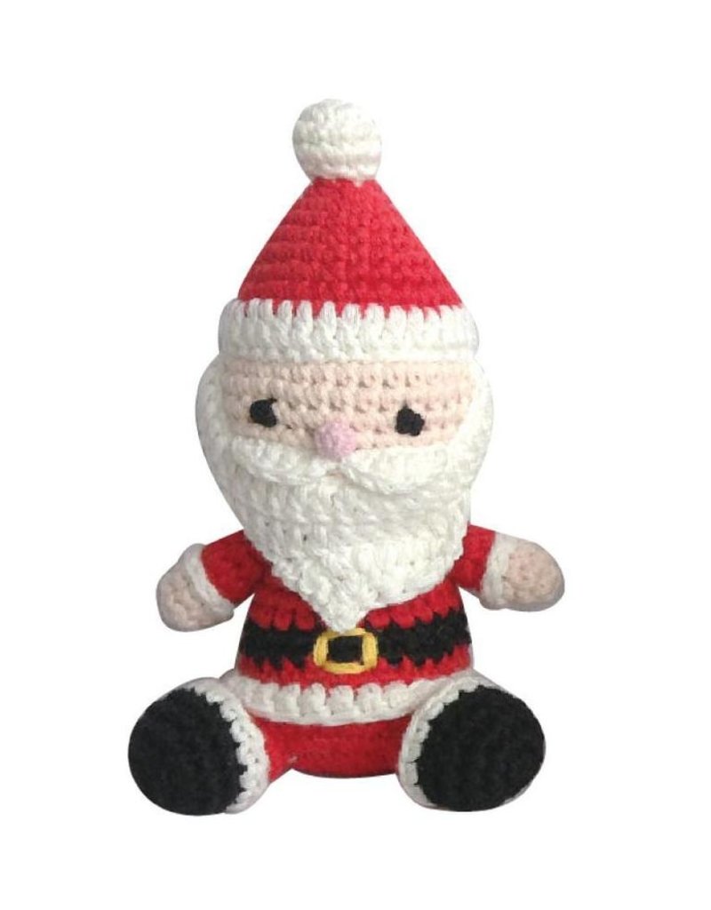 Zubels Santa Crochet Dimple Rattle