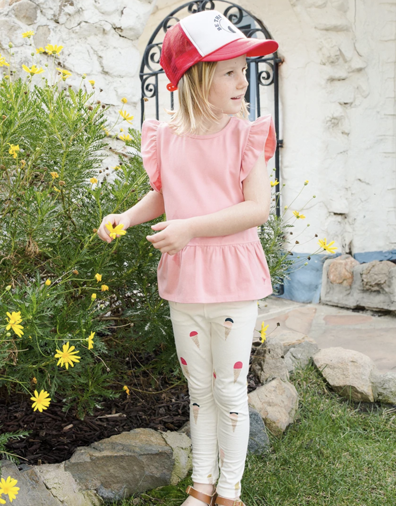 Organic Leggings Multi Ice Cream - Tip Toes