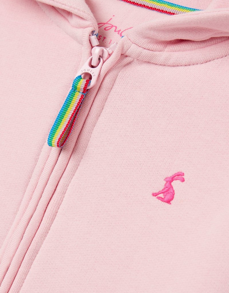 Mayday Pale Pink Zip Up Hoodie - Tip Toes
