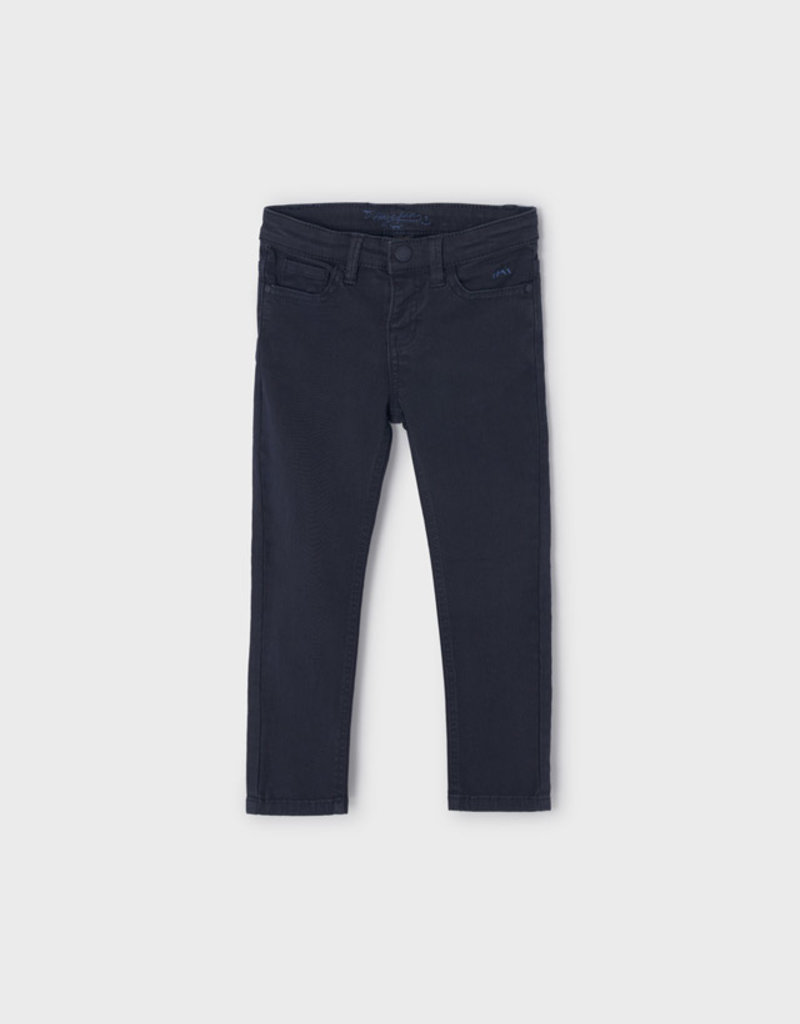 Mayoral Navy Twill Skinny Fit Jeans