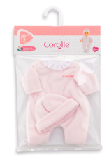 Corolle 12" Baby Doll Pink Pajamas
