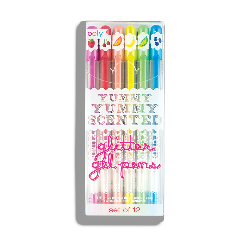 Yummy Yummy Scented Gel Pens Set of 12 - Tip Toes