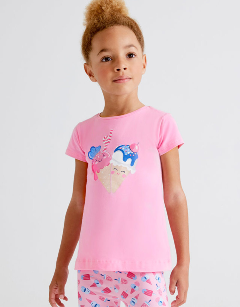 S/S Ice Cream Cone Graphic Tee - Tip Toes