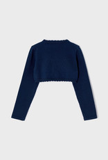 Mayoral Bolero Style  Navy Cardigan