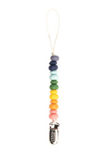 Bella Tunno Pacifier Clip Rainbow Multi