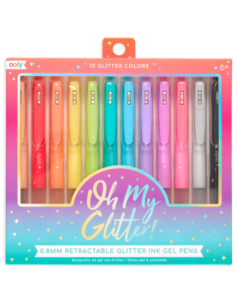 OOLY Oh My Glitter! Gel Pens Set of 12