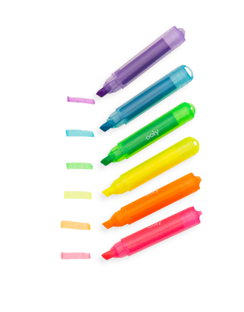 OOLY Mini Monster Scented Highlighters Set of 6