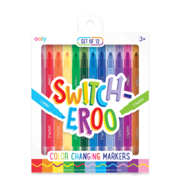 OOLY Switch-eroo Color Changing Markers Set 12
