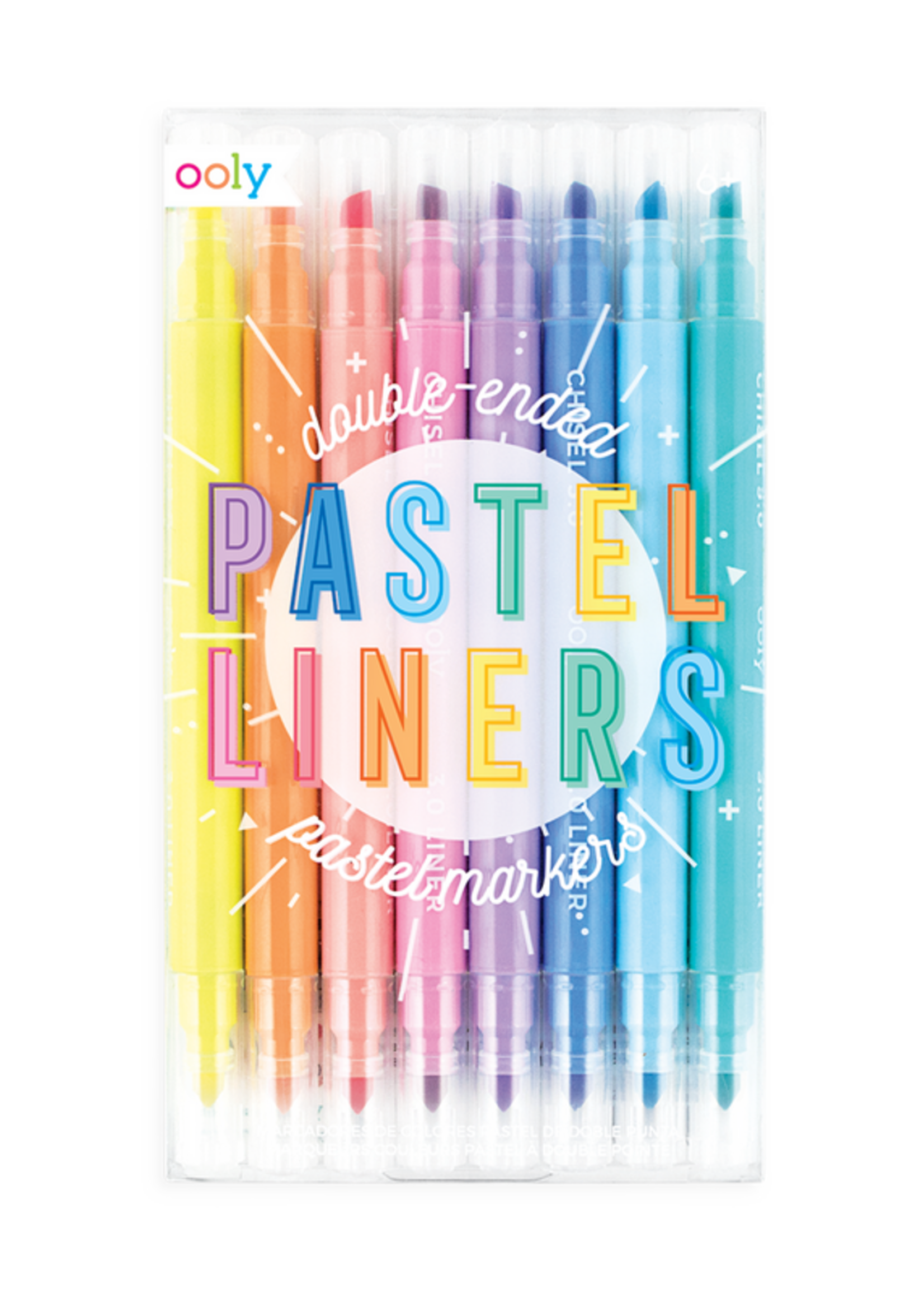 OOLY Pastel Liners Markers Set of 8