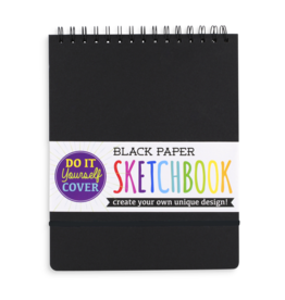 OOLY DIY Cover Sketchbook Black