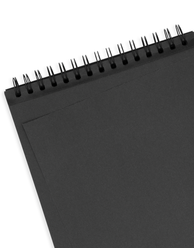 OOLY DIY Cover Sketchbook Black 8x10