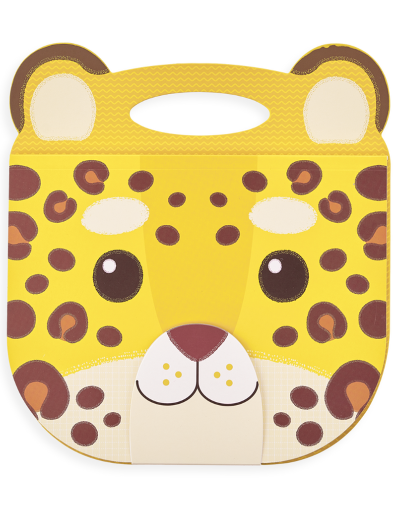 OOLY Animal Carry Along Sketchbook Leopard