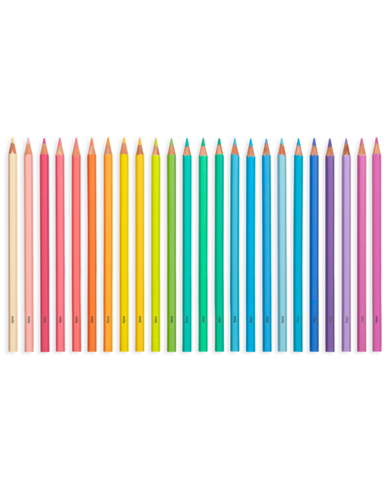 OOLY Pastel Hues Colored Pencils Set 24