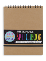 OOLY DIY Cover Sketchbook White 8 x 10.5