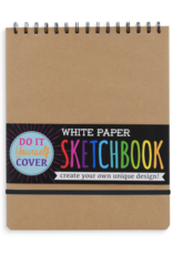OOLY DIY Cover Sketchbook White 8 x 10.5