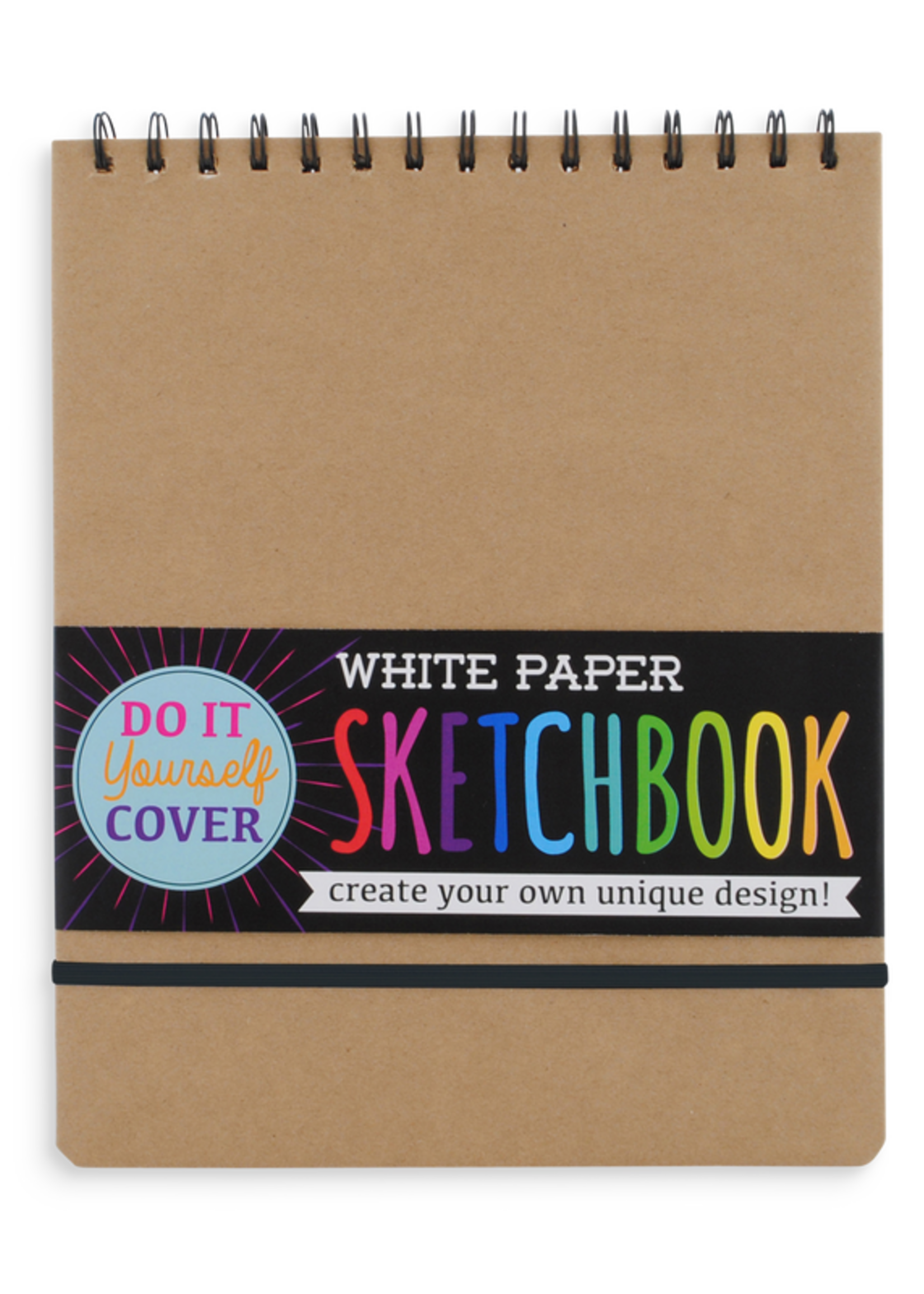 OOLY DIY Cover Sketchbook White 8 x 10.5
