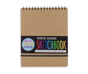 D.I.Y. Sketchbook - Small White Paper (5x7.5) - Kicks and Giggles