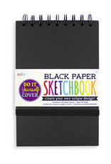 OOLY DIY Cover Sketchbook Black 5x7.5
