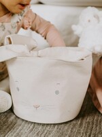 Bunnies By the Bay Bun Bun Basket Cream