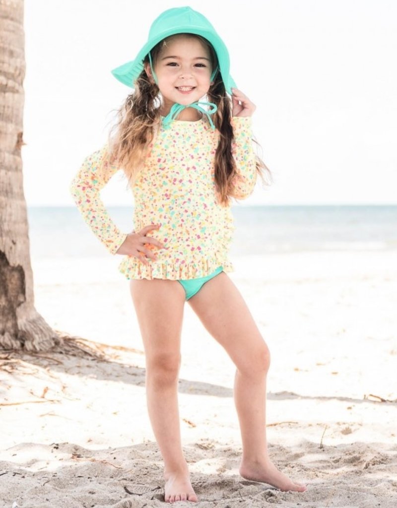 Island Blue Swim Hat - Tip Toes