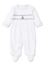 Kissy Kissy Summer Medley Hand Smocked Lighthouse Footie