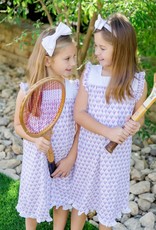 Lila and Hayes Caroline Tennis Love Pink Dress