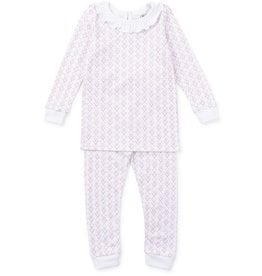 Lila and Hayes Ava Tee Time Pink PJ Set