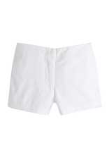 little english Mini White Twill Shorts