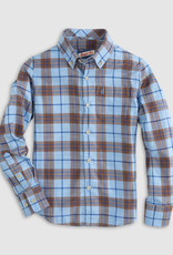 Wilber Gulf Blue Button Down Shirt