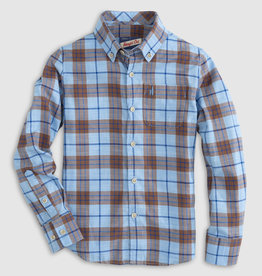 Wilber Gulf Blue Button Down Shirt