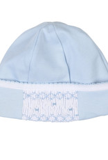 Magnolia Baby Sophie Sam Lt Blue Smocked Hat