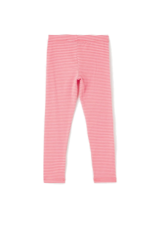 Joules DeeDee Red/White Striped Leggings