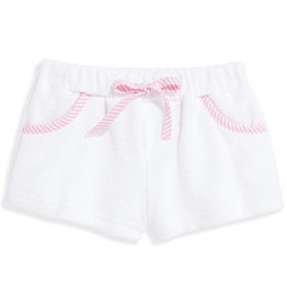 bella bliss SALE White/Pink Terry Play Shorts