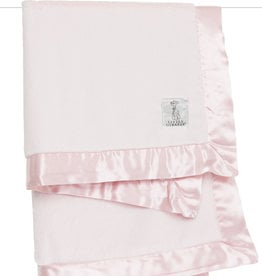 Little Giraffe Luxe Solid Baby Blanket Pink