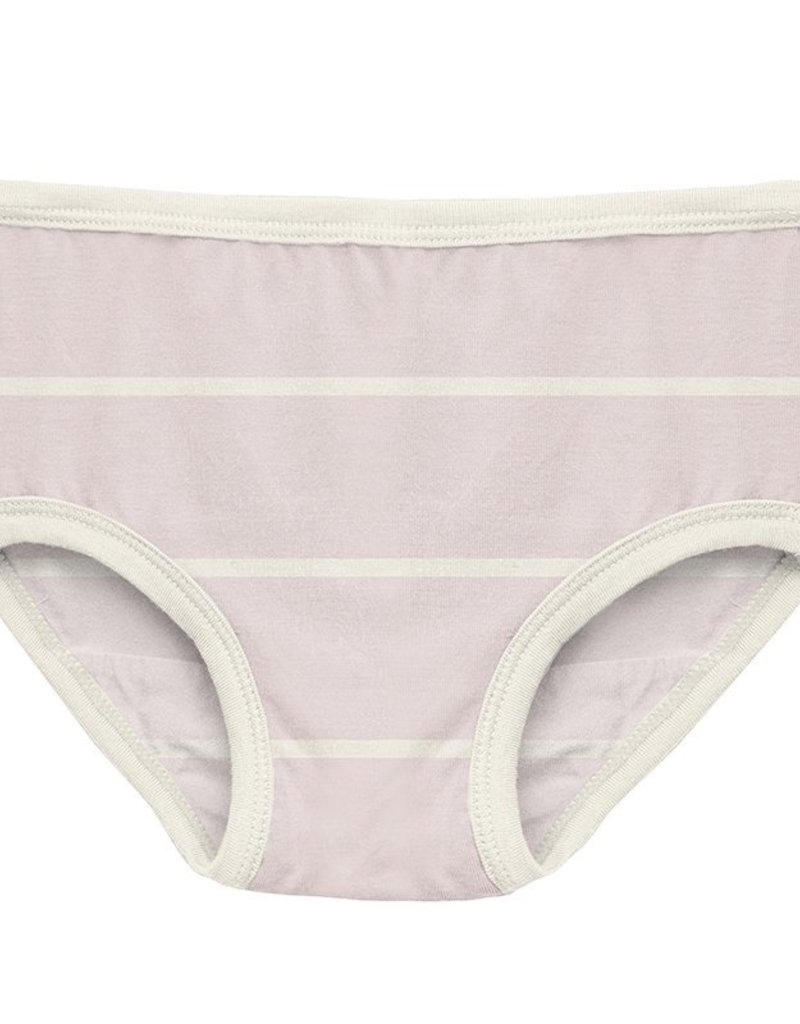 Kickee Pants Print Girls Underwear Macaroon Road Trip Stripe