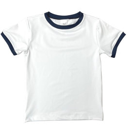 Set Athleisure SALE Bradley Basic T White/Navy