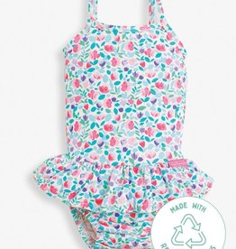 JoJo Maman BeBe Meadow Floral Swimsuit w/Nappy