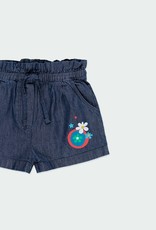 Boboli Denim Blue Bermuda Shorts