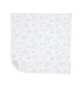 Baby Buggy Blanket Just Lion Around With Worth Avenue White