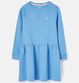 Joules Darlia Sweat Dress Lt Blue