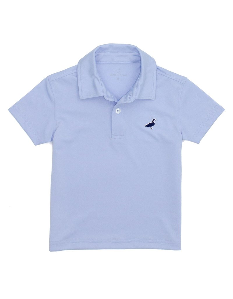 Properly Tied Canal Polo Light Blue