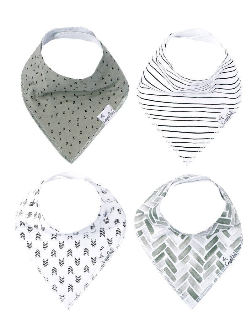 Copper Pearl Baby Bandana Bib Set 4 Alta