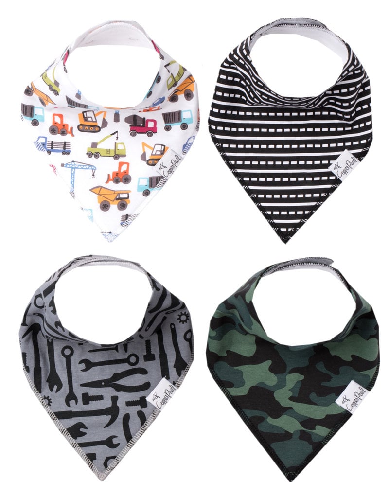 Copper Pearl Baby Bandana Bib Set 4 Diesel