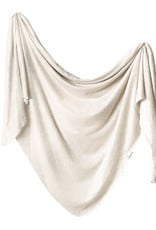 Copper Pearl Knit Blanket Oat