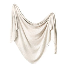 Copper Pearl Knit Blanket Oat