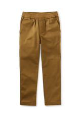 Tea Collection Timeless Stretch Twill Pants Raw Umber