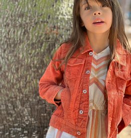 Poppet & Fox SALE Rust Cord Denim Jacket